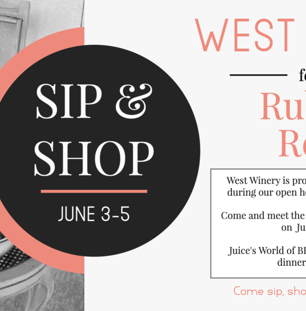 First Friday Sip & Shop 3. June. 2022 › West Winery ‹ Wine should