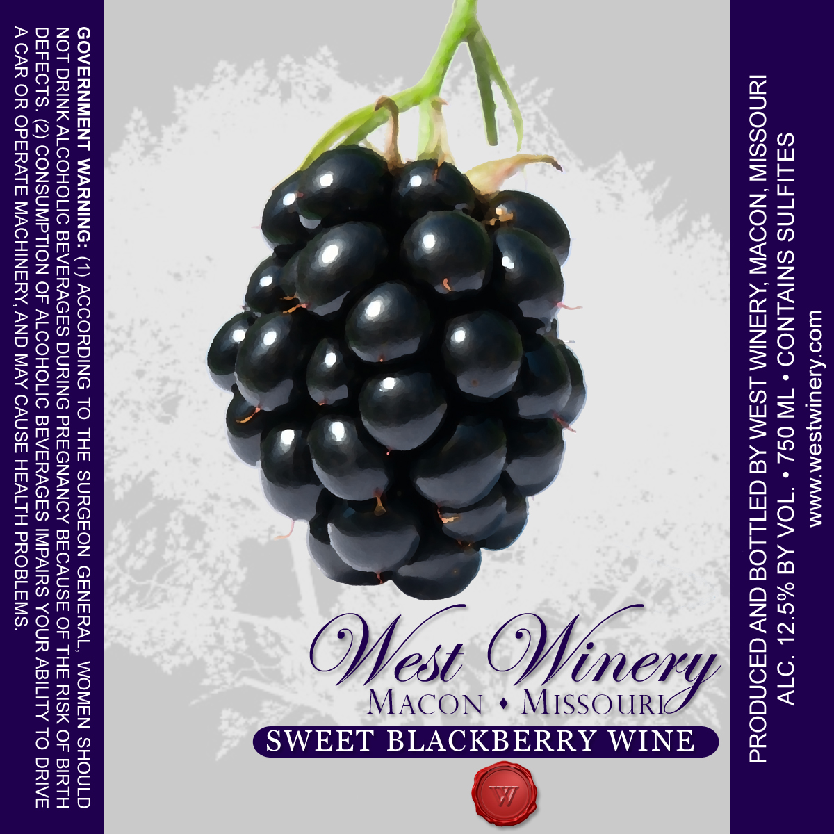 Sweet Blackberry › West Winery ‹ Wine should be fun, accessible and ...